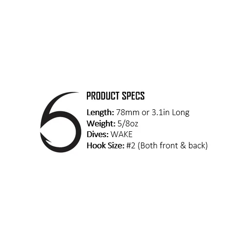 6th Sense Movement 80 Wakebaits - Image 11